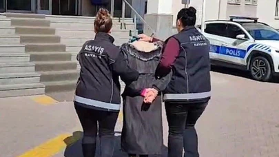 Kayseri’de 15 yıl kesinleşmiş hapis cezası bulunan kadın yakalandı