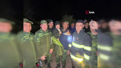 Özbekistan’da dağda unutulan 4 yaşındaki çocuk 6,5 saat sonra sağ bulundu