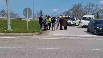Sinop’ta kaza ucuz atlatılmadı: Ehliyetsiz sürücü hastanelik oldu