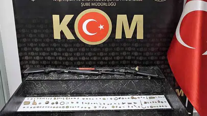 Silopi’de kaçakçılık darbesi: Evin her köşesinden tarih fışkırdı