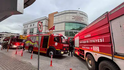 Bursa’da korku dolu anlar: Hastanenin ameliyathanesinde yangın çıktı