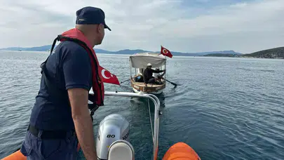 Kuşadası açıklarında kabus dolu anlar: Motoru bozulan teknedeki 3 kişi için seferberlik