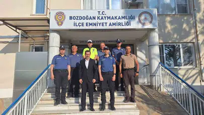 Bozdoğan’da bayram mesaisi: Kaymakam Polat görev başındaki ekipleri unutmadı
