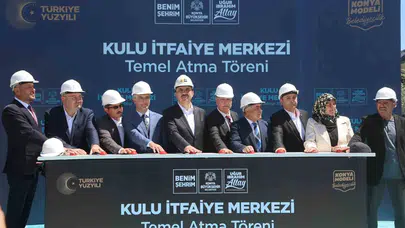 Başkan Altay’dan Kulu ve Cihanbeyli’ye Çifte Çıkarma: İtfaiye Merkezi İçin İlk Harç Konuldu