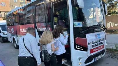 Maltepe’de bayram ziyareti kolaylaştı: Belediye mezarlıklara ücretsiz hat açtı