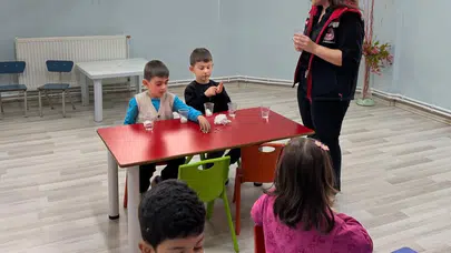 Toprağın bereketini minik ellerde yeşerttiler: Aydıntepe’de geleceğin çiftçileri iş başında