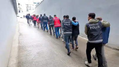 Tekirdağ’da zehir tacirlerine gökyüzünden darbe: 16 kişi demir parmaklıklar ardında