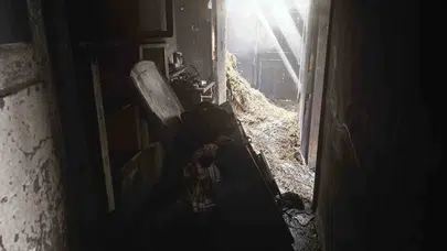 Karapınar'da korkutan yangın: Evden geriye sadece küller kaldı