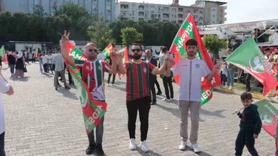 Cizre’de şampiyonluk ateşi: Amedspor’un Süper Lig coşkusu sokaklara taştı