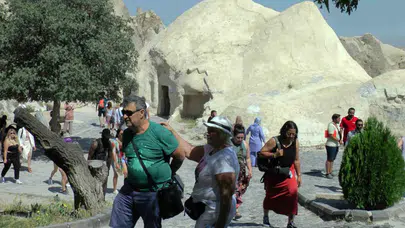 Kapadokya’da bayram mesaisi: Milyonlarca turistin uğrak noktası için dev güvenlik kalkanı