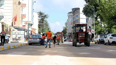 Söğüt’te bahar temizliği mesaisi: Yeşil alanlar yaza hazırlanıyor