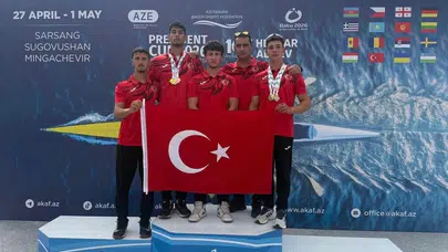 Köyceğiz’in gururu Azerbaycan’da tarih yazdı: Üç madalyayla döndü