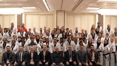Dünya Taekwondo Federasyonu Başkanı İstanbul'da: Tekvandoda yeni dönem başlıyor