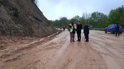 Bilecik’te doğa kabusu: Yollar kapandı, ekipler seferber oldu