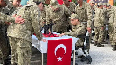 Üniforma giyip yemin ettiler: Afyonkarahisar’da unutulmaz bir gün