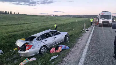 Yozgat'ta acı bilanço: Sazlıdere mevkiinde feci kaza
