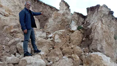 Tokat’ta toprak alarm veriyor: Köy sakinleri diken üstünde