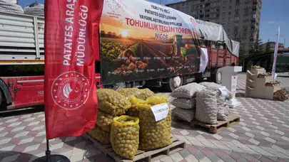 Dışa bağımlılığa yerli çözüm: Niğde’de 60 ton milli patates tohumu toprakla buluşuyor
