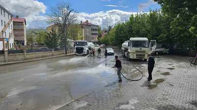 Hasköy’de bayram hazırlığı: Sokaklar pırıl pırıl olacak