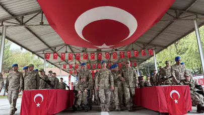 Vatan aşkının önünde engel yok: Çorum’da özel bireylerin askerlik gururu