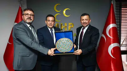 Bilecik’te MHP mesaisi: Milletvekili Erbaş’tan yeni başkana hayırlı olsun ziyareti