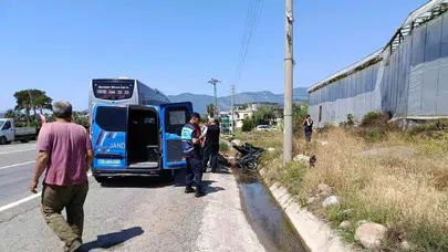 Bozyazı’da acı veda: Motosikletli emekli imam kazaya yenik düştü