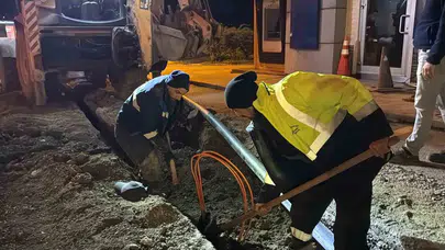 Gündüz esnafın yüzü gülüyor, gece ekipler sahaya iniyor: Karabük'te hayat durmadan altyapı yenileniyor