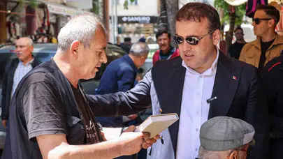 Bilecik'te saha mesaisi: Vali Sözer çarşıyı karış karış gezdi