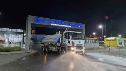 Aydın’a gelen misafirler için hummalı çalışma: Terminaller bayrama pırıl pırıl hazırlanıyor