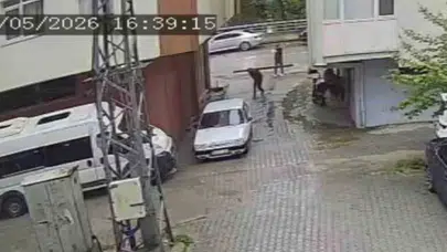 Kuzenini sokak ortasında kurşun yağmuruna tuttu: Dehşet anları kamerada