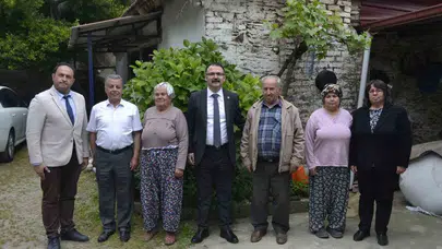Sultanhisar’da bayramın en anlamlı ziyareti: Şehit aileleri yalnız bırakılmadı