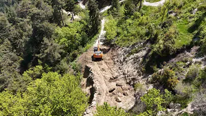 Bozdoğan’da ulaşım çilesi sona erdi: Yayla yolu yeniden güvenli