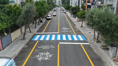 Efeler’in çehresi değişti: Fidanlık Caddesi modern bir görünüme kavuştu