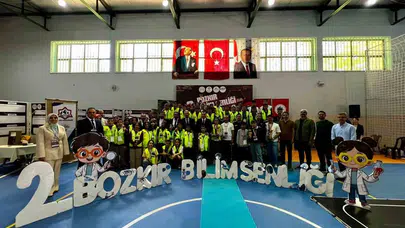 Bozkır’da teknoloji rüzgarı: Genç mucitler hünerlerini sergiledi