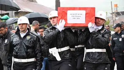 Emniyet teşkilatını yasa boğan veda: Hüseyin Acar görev başında hayatını kaybetti