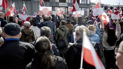 ABD’nin Grönland hamlesine Nuuk’tan sert yanıt: Konsolosluk açılışı protestolarla gölgelendi