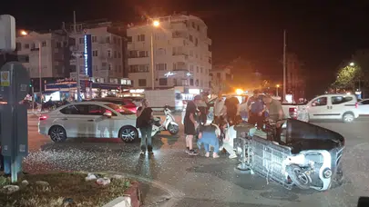 Antalya’da gece yarısı dehşeti: Kavşakta feci çarpışma