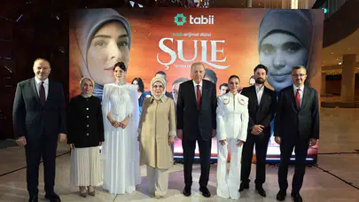 Bir dönemin sembol ismi Şule Yüksel Şenler’in hayatı ekranlara taşındı: Cumhurbaşkanı Erdoğan galada izledi