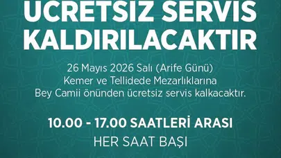 Bayram ziyareti öncesi Efeler’de ulaşım engeli kalkıyor: Mezarlıklara ücretsiz servis müjdesi