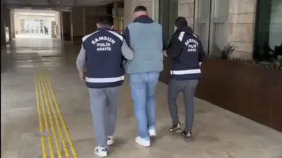 Samsun’da uzun süredir aranan cinayet hükümlüsü kıskıvrak yakalandı