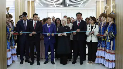 Emine Erdoğan’dan Kazakistan’da çevre diplomasisi: Sıfır atık vizyonu üniversiteye taşındı