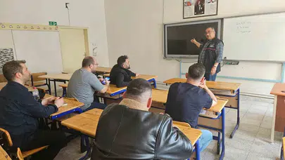 Kurban Bayramı öncesi Emet’te kritik eğitim: Sertifikalı kasaplar iş başında