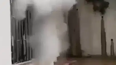 Alevlerin arasında kalan engelli vatandaşı böyle kurtardılar: Kahramanmaraş’ta korku dolu anlar