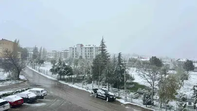 Mayıs ayında kış sürprizi: Eskişehir’in yüksek kesimleri beyaza büründü
