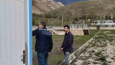 Bayburt’ta çevreci denetim: Atık su tesisi mercek altına alındı