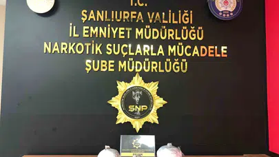 Şanlıurfa narkotik ekiplerinden zehir tacirlerine çifte darbe: 4 gözaltı, 1 tutuklama