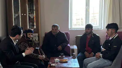 Şehit ailelerini bayramda unutmadı: Devletin şefkat elini Büyükçatak’ta hissettirdi