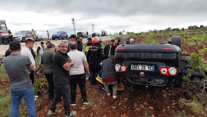 Mardin’de acı bilanço: Kontrolden çıkan otomobil takla attı, 75 yaşındaki yolcu hayatını kaybetti