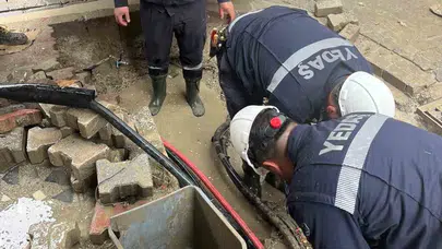 Havza’da selin izleri siliniyor: YEDAŞ ekipleri seferberlik ilan etti