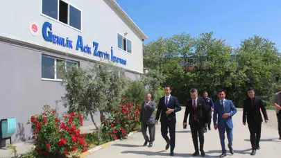 Gemlik’te üretim seferberliği: Adalet Bakanlığı heyeti atölyeleri mercek altına aldı